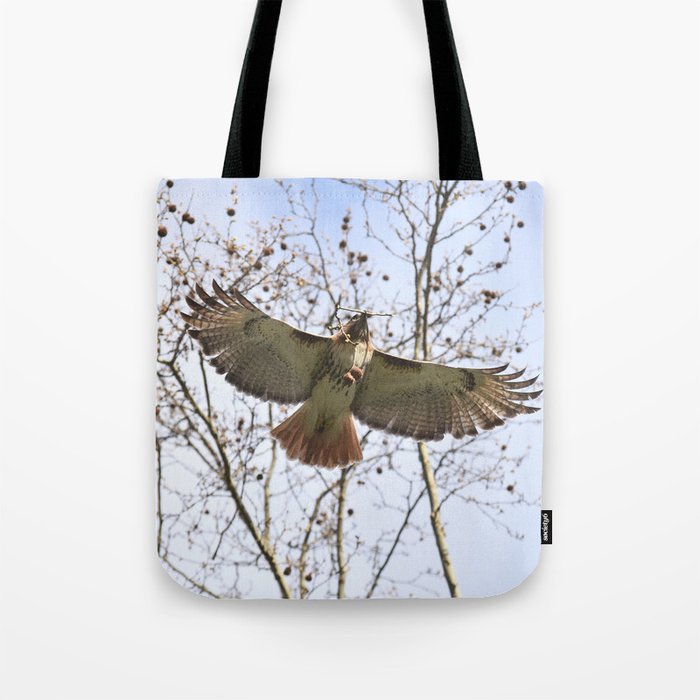 Gliding hawk 18 Tote Bag