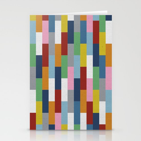 Bricks Rotate Stationery Cards