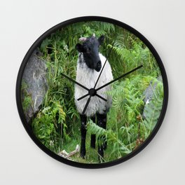 Irish Sheep Wall Clock