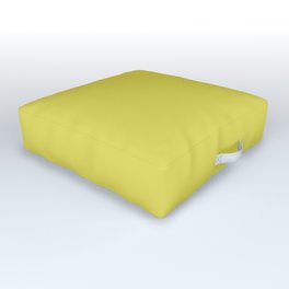 Thundering Yellow Outdoor Floor Cushion