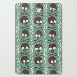 Wide Eye Skulls Cutting Board