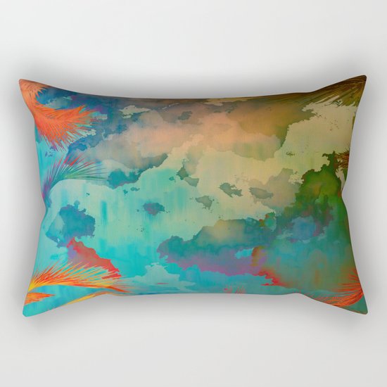 A place for lying down and look up / Botanic Rectangular Pillow