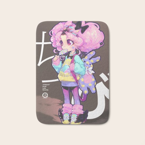 chibi Bath Mat