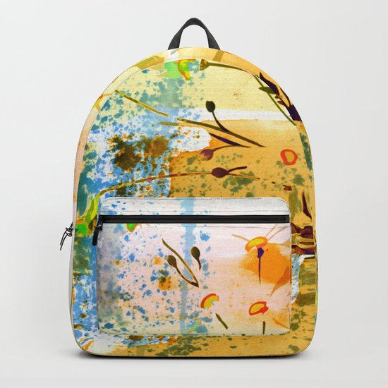 flowers at the beach Backpack