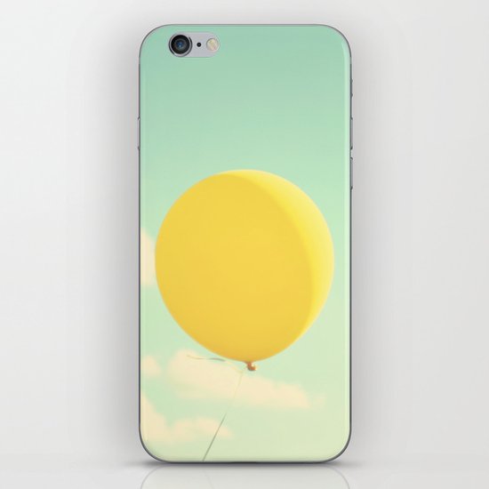yellow balloon iPhone & iPod Skin