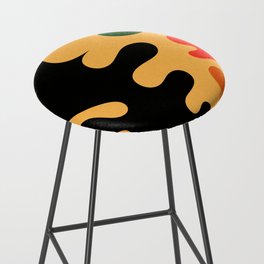 1  Matisse Cut Outs Inspired 220602 Abstract Shapes Organic Valourine Original Bar Stool