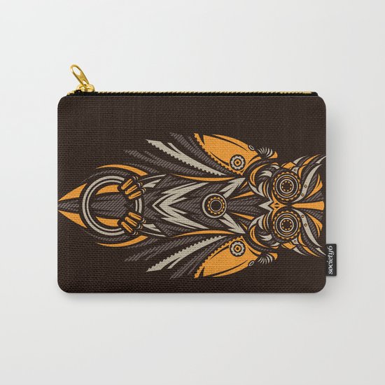 Owl-bots Carry-All Pouch
