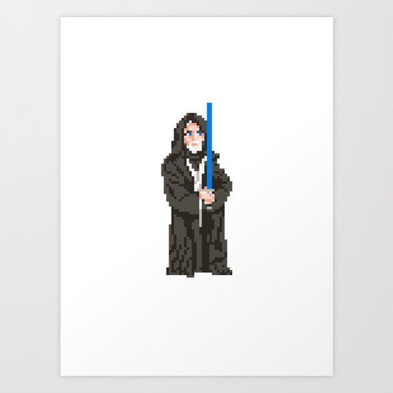May the force be with you Art Print