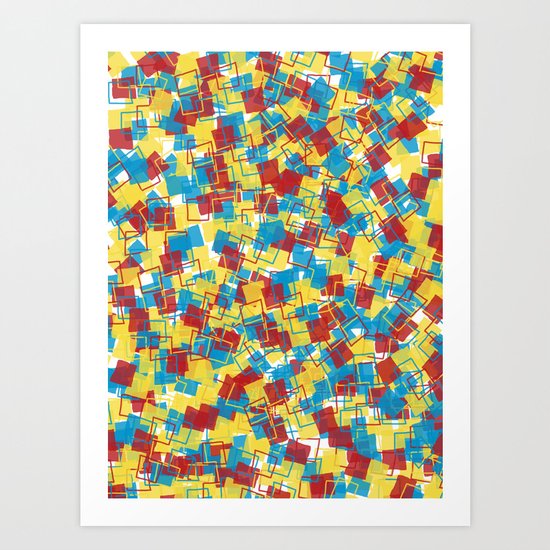 Don't be a Square Art Print