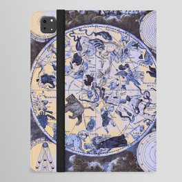 1600 Celestial Chart iPad Folio Case