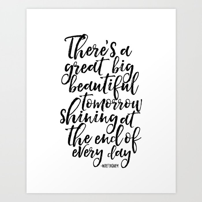 Printable Art Quote Kids Room Decor Nursery Decor Quote Prints Typography Print Walt Art Print By Aleksmorin