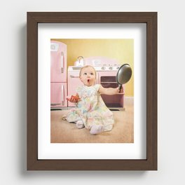 Oh my  Recessed Framed Print