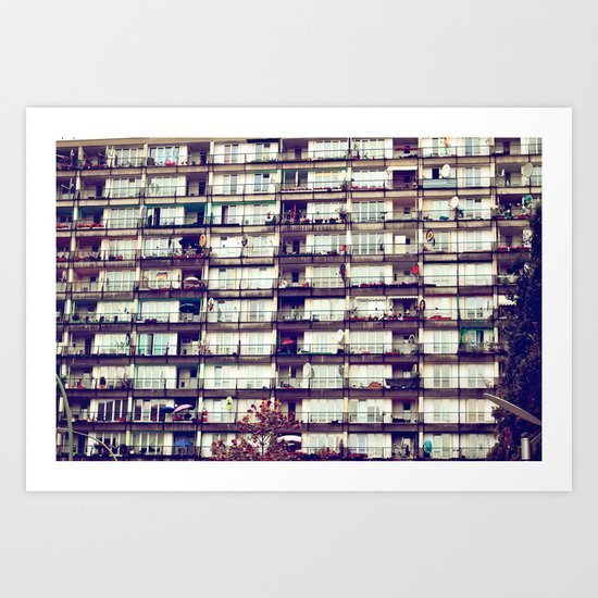 Pallasseum, Berlin Art Print