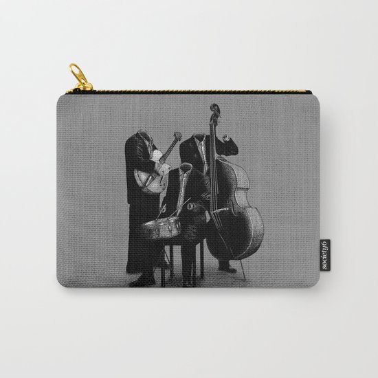 The Invisibles (On Grey) Carry-All Pouch