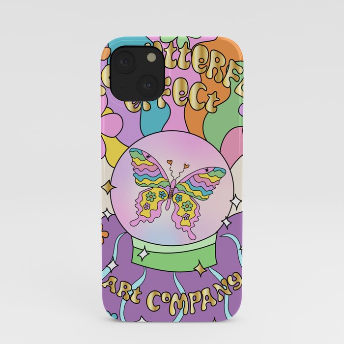 Butterfly Effect Vintage Style Poster iPhone Case