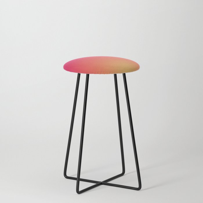 Find Your Fire - Pink Aura Gradient Counter Stool