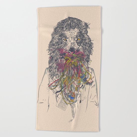 Social Feed Beach Towel