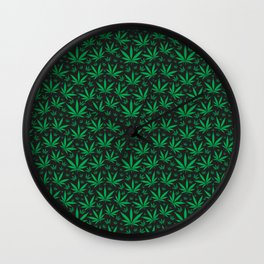 Marijuana CBD Wall Clock