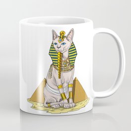 Egyptian Sphynx Cat Goddess Bastet Coffee Mug