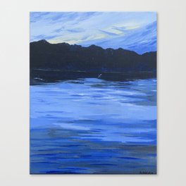 Blue Waters Canvas Print