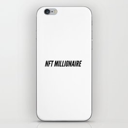 NFT Millionaire! iPhone Skin