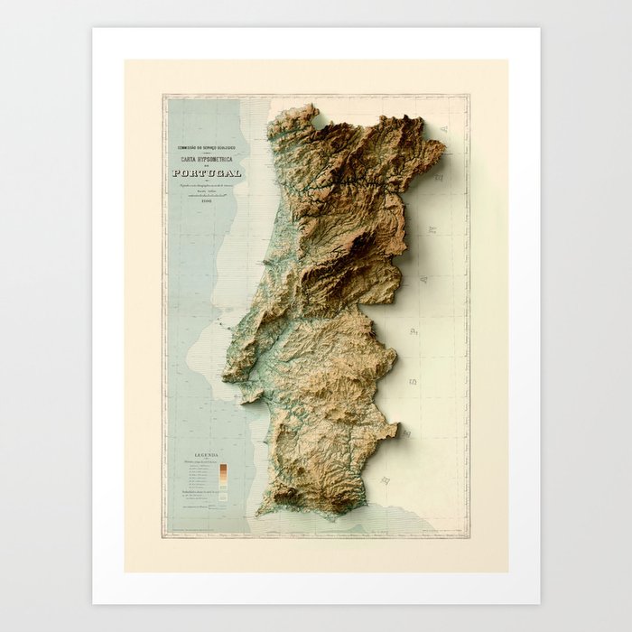 Maps of Portugal, Collection of maps of Portugal