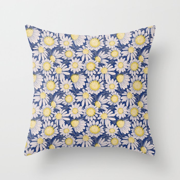 Echinacea Throw Pillow
