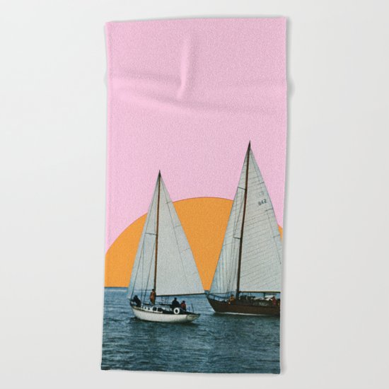 Into the Sunset Beach Towel