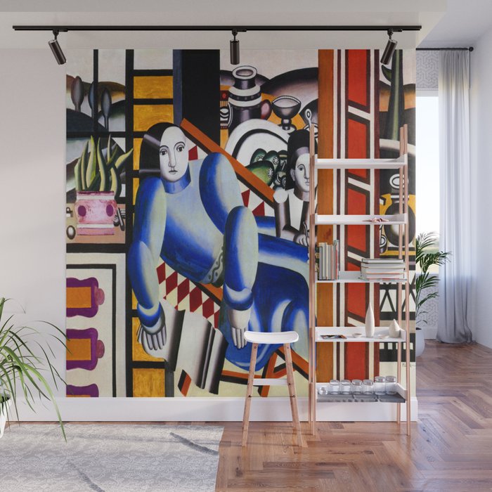 Fernand Leger Mother And Child Wall Mural By Jjbzz Society6 Fernand Leger Mother And Child Wall Mural