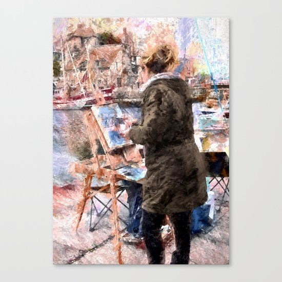 Artist Canvas Print