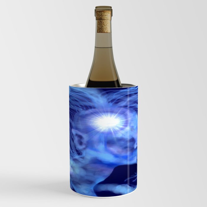 Blue Dream Lady Silhouette Wine Chiller