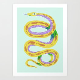 Animal world Art Print