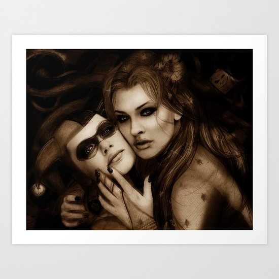 Gotham Sirens Art Print