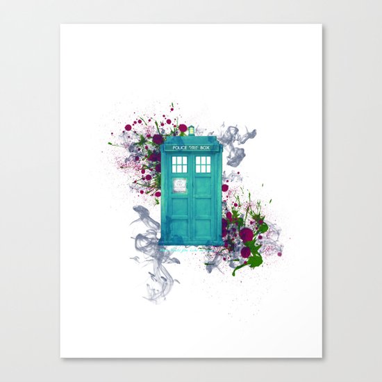 Doctor Who Canvas Print