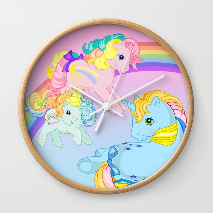 my little pony clock