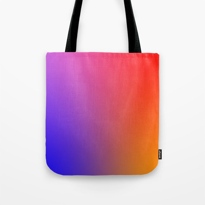 72 Rainbow Gradient Colour Palette 220506 Aura Ombre Valourine Digital Minimalist Art Tote Bag