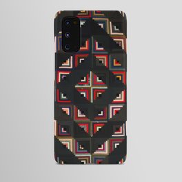 Log Cabin Quilt Android Case