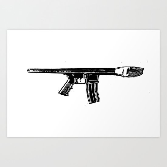Art War Art Print