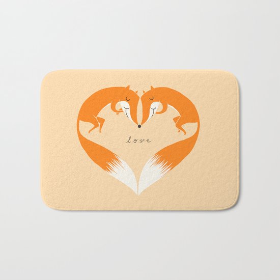 All we need is love Bath Mat