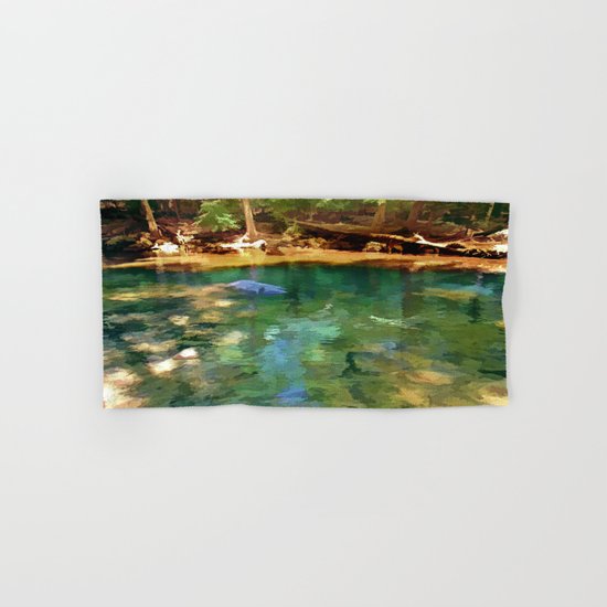 Glistening Pond Hand & Bath Towel