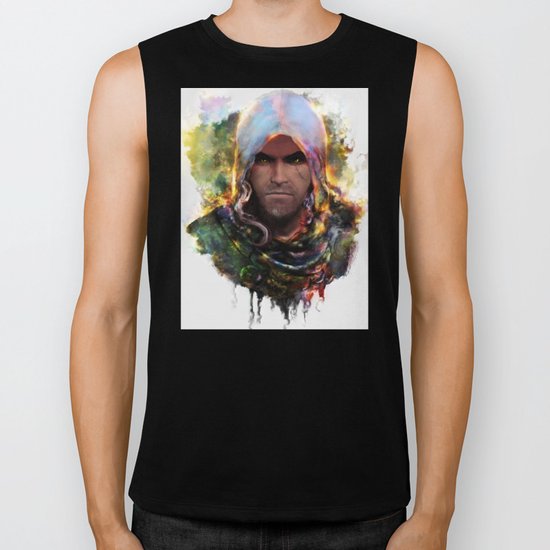 witchers creed Biker Tank