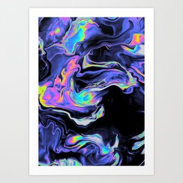Glitch Art Prints Society6