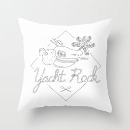 Yacht Rock Throw Pillow