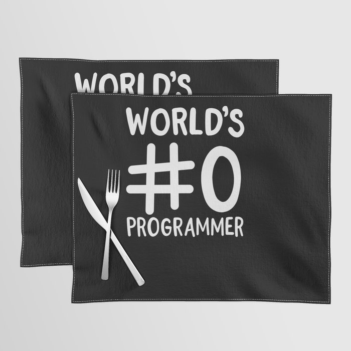World's 0 Programmer Placemat
