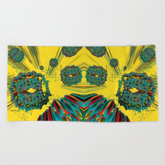 Coral Reef Beach Towel