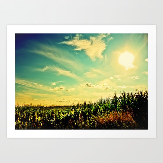 At the Edge 2.0 Art Print