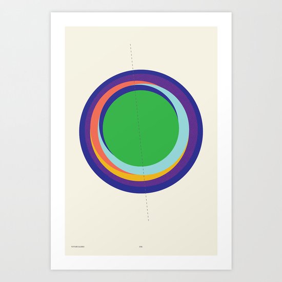 Future Globes 006 — Matthew Korbel-Bowers Art Print