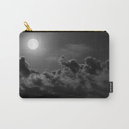 The Black and White Sky Carry-All Pouch