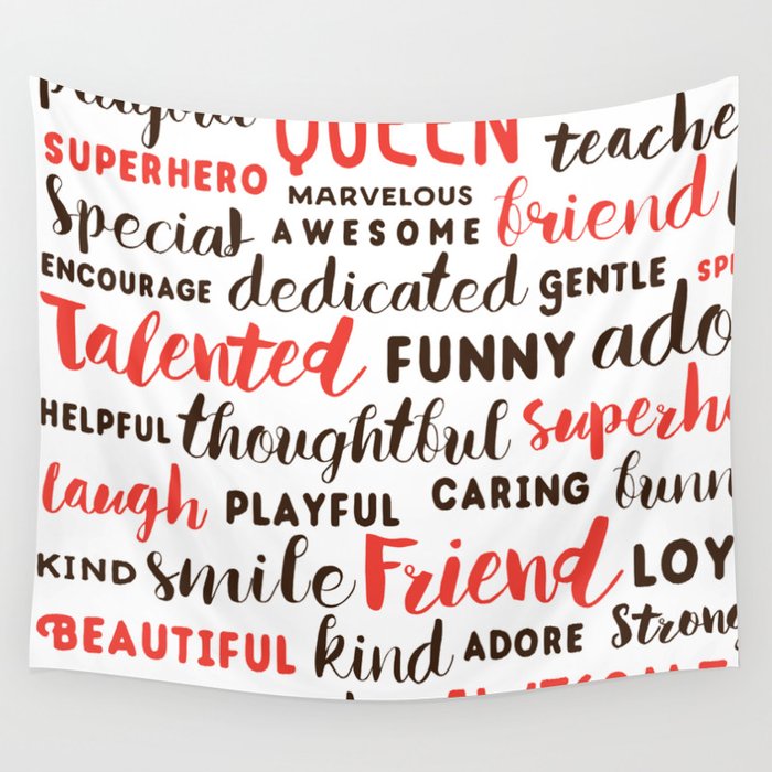 Mothers Synonyms Wall Tapestry