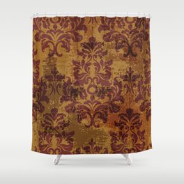 Baroque rococo seamless pattern Shower Curtain